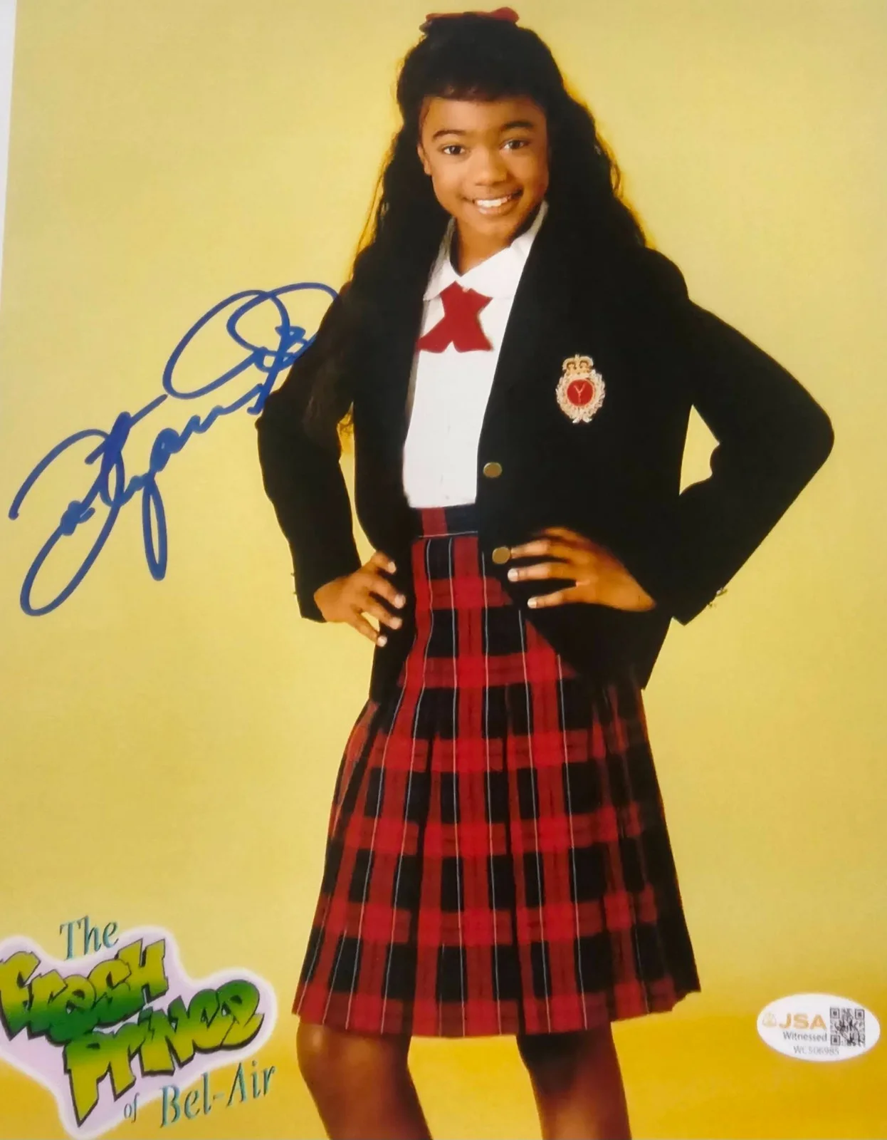 Tatyana Ali — TATYANA ALI Signed 8x10 Photo FRESH PRINCE OF BEL AIR Autograph JSA COA Cert