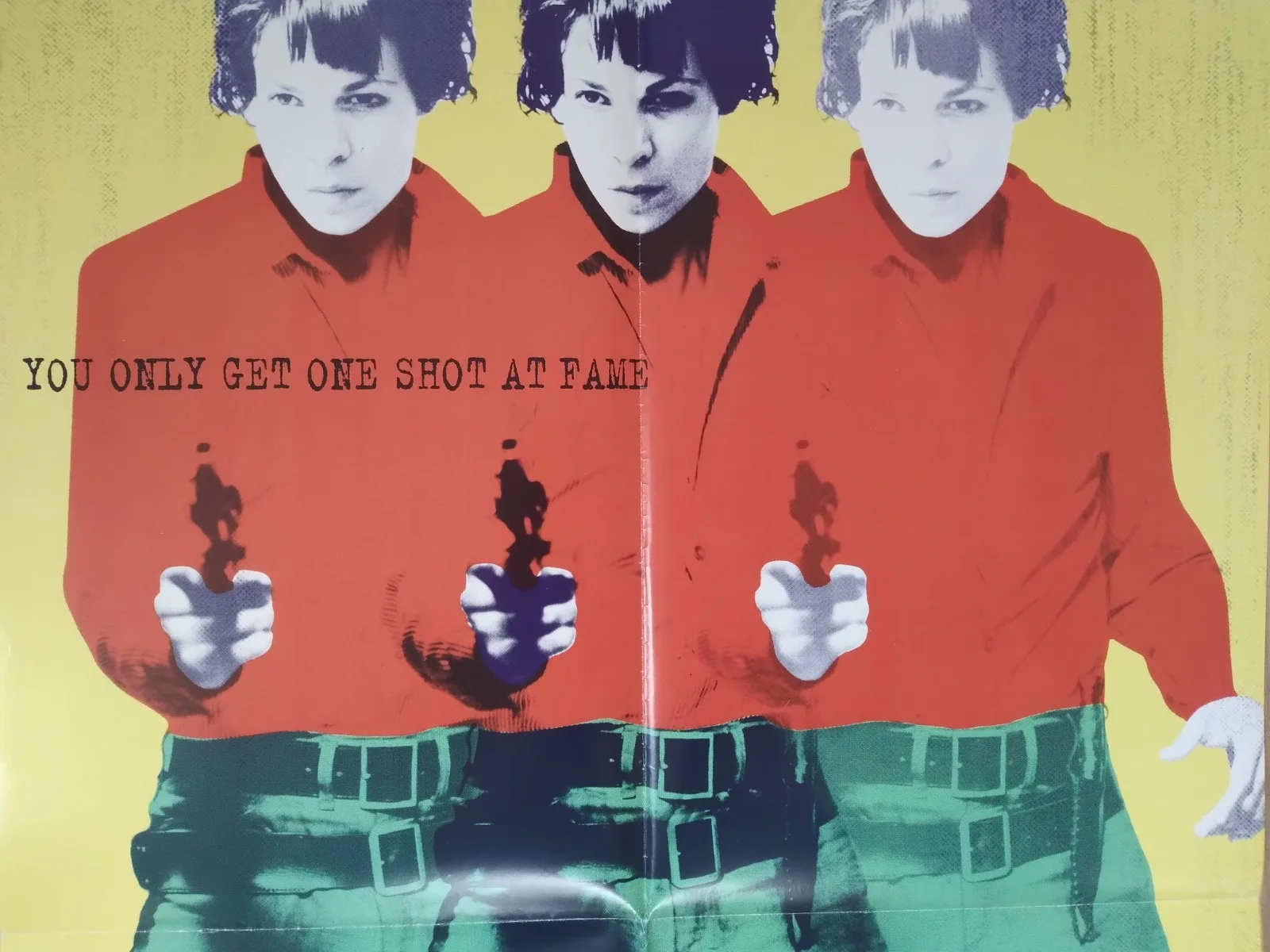 I Shot Andy Warhol original movie 1995 poster Double crown one sheet, image 3