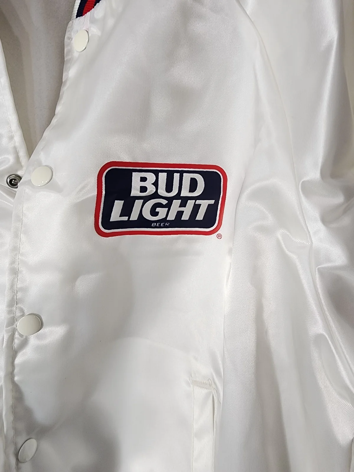 George Strait Autographed Tour Jacket Bud Light, image 3