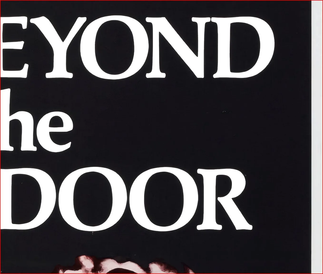 Beyond The Door - 1974 Horror Film Restored 27.2" x 41" US One Sheet Poster, изображение 5