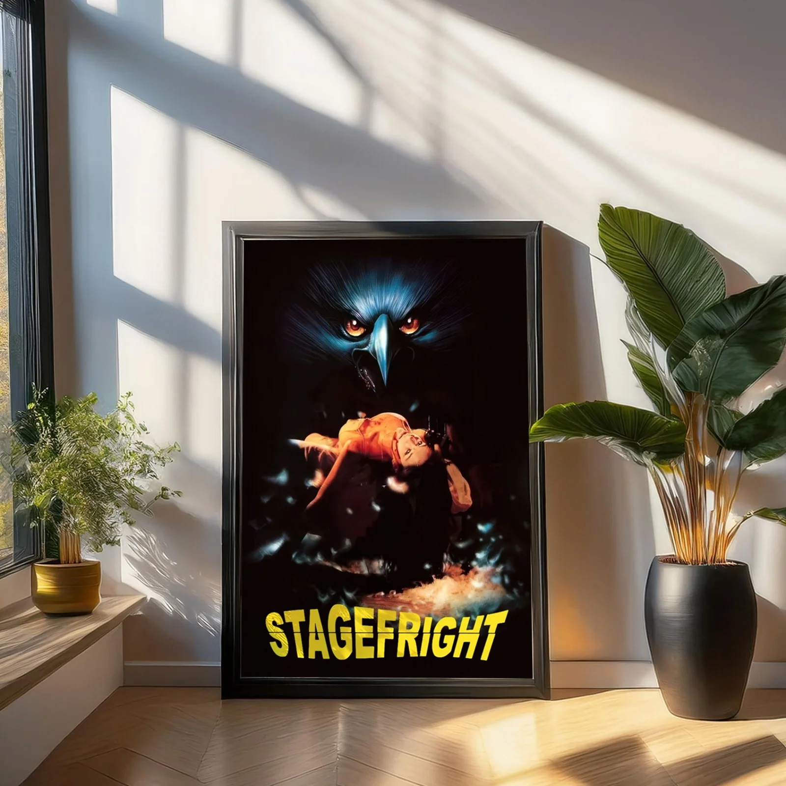 Stage Fright - 1987 Italian Horror Film Restored 27.2" x 41" US One Sheet Poster, изображение 3