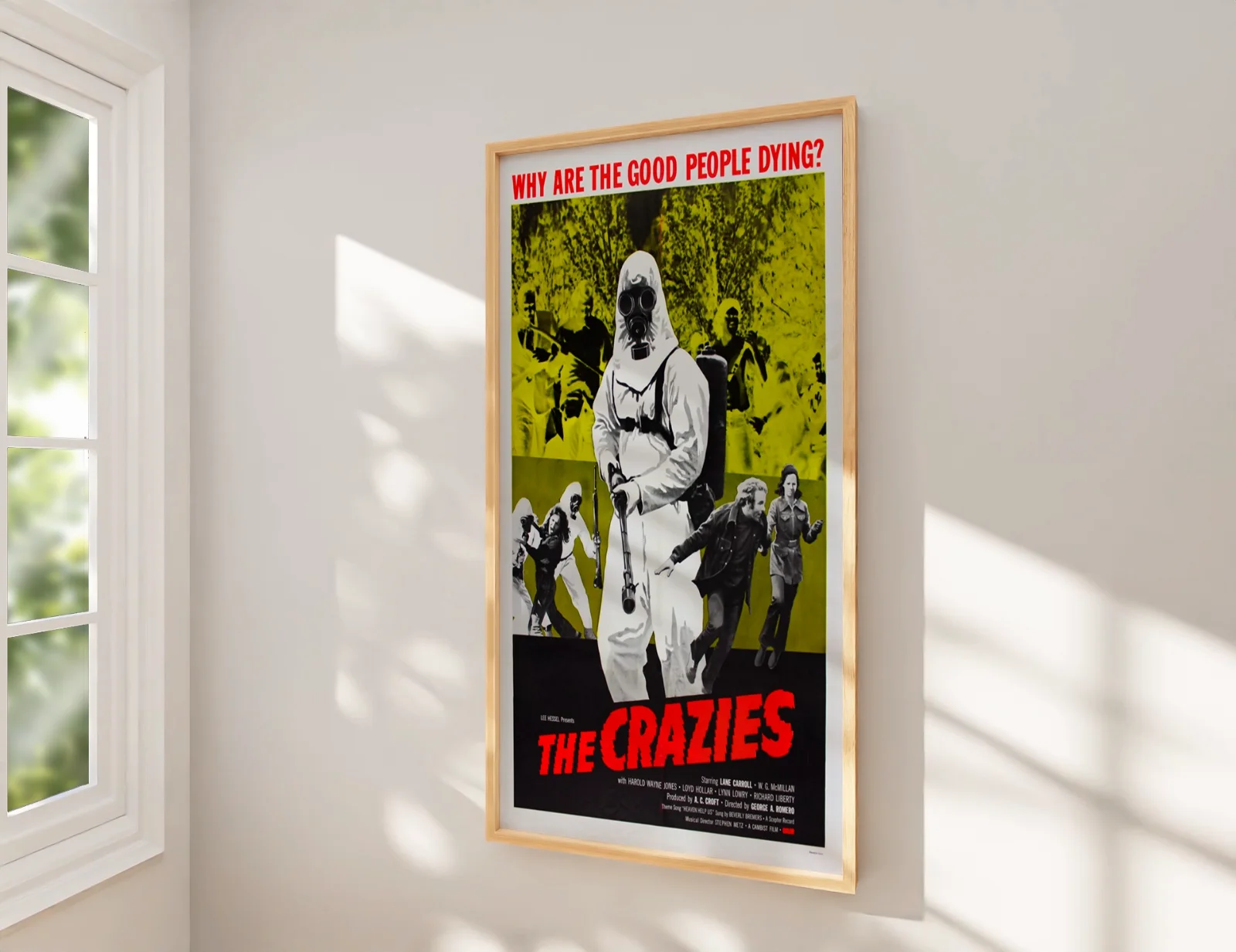 The Crazies 1973 Sci-Fi Horror Film Restored 27.2" x 41" US One Sheet Poster, изображение 2