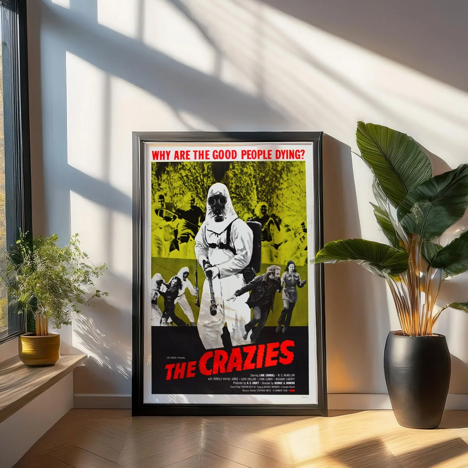 The Crazies 1973 Sci-Fi Horror Film Restored 27.2" x 41" US One Sheet Poster, изображение 3