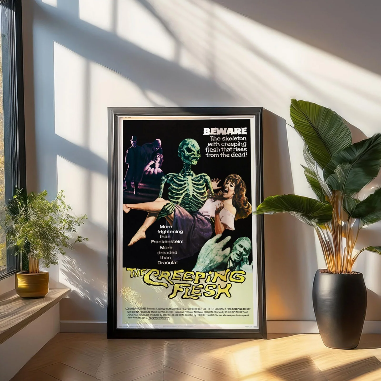 The Creeping Flesh - 1973 Tigon Horror Restored 27.2" x 41" US One Sheet Poster, image 3