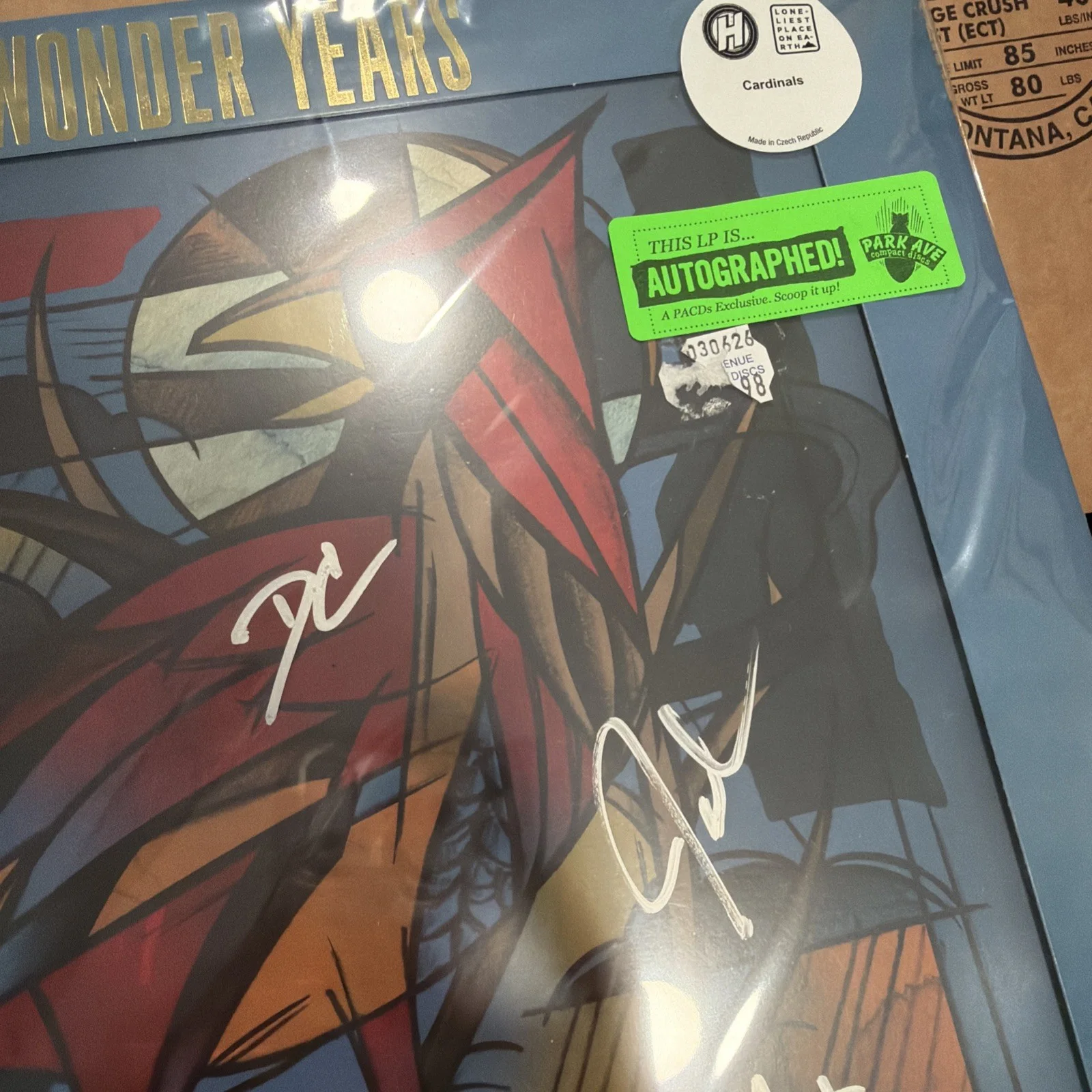 SIGNED The Wonder Years - No Closer To Heaven Special 10th Anniversary Vinyl 2LP, изображение 3