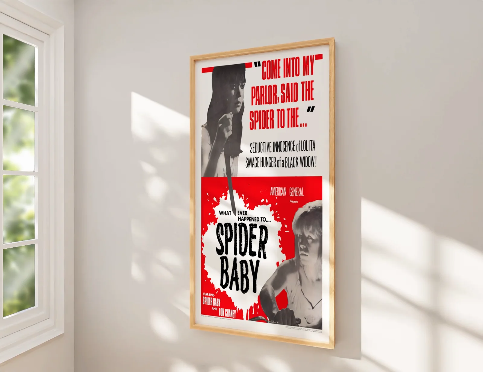 Spider Baby - 1967 B-movie Horror Restored 27.2" x 41" US One Sheet, image 2