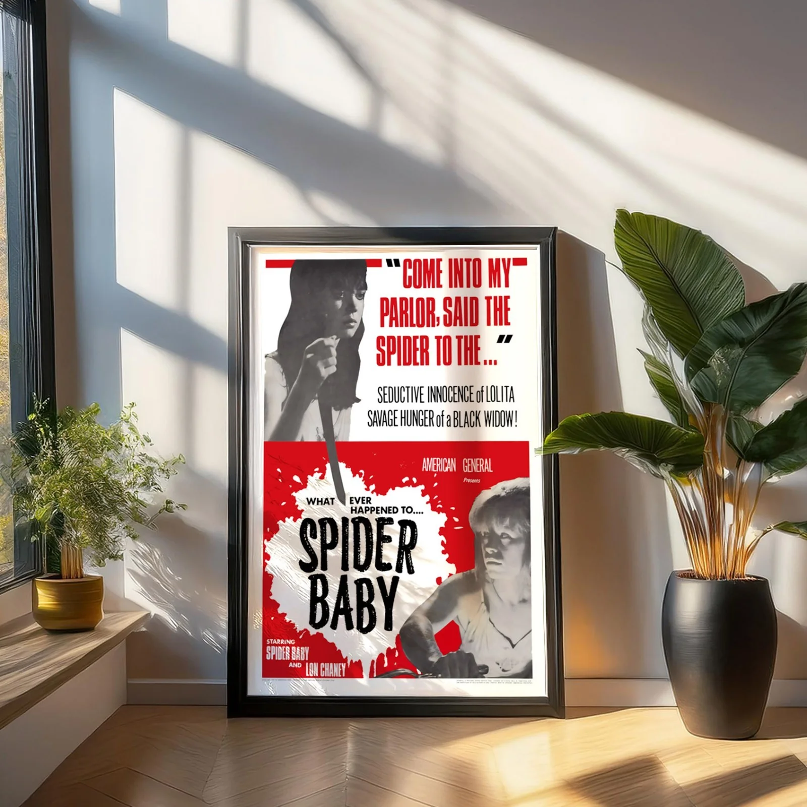Spider Baby - 1967 B-movie Horror Restored 27.2" x 41" US One Sheet, image 3