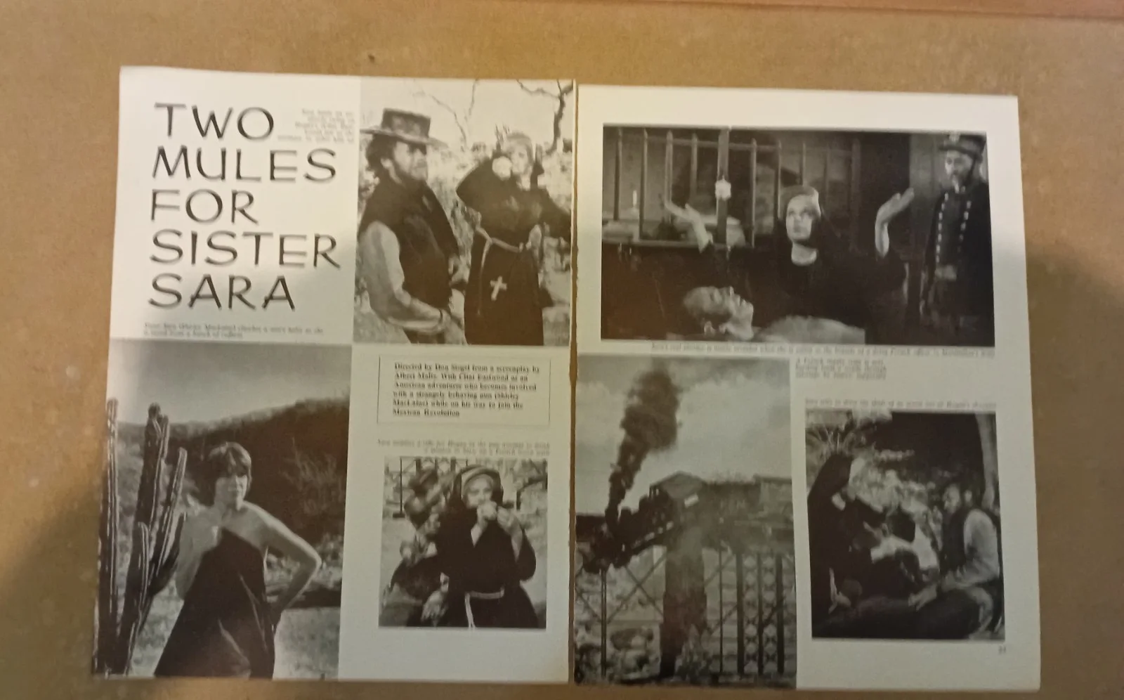 CLINT EASTWOOD WESTERN MOVIES MAGAZINE & NEWSPAPER CLIPPINGS, изображение 2