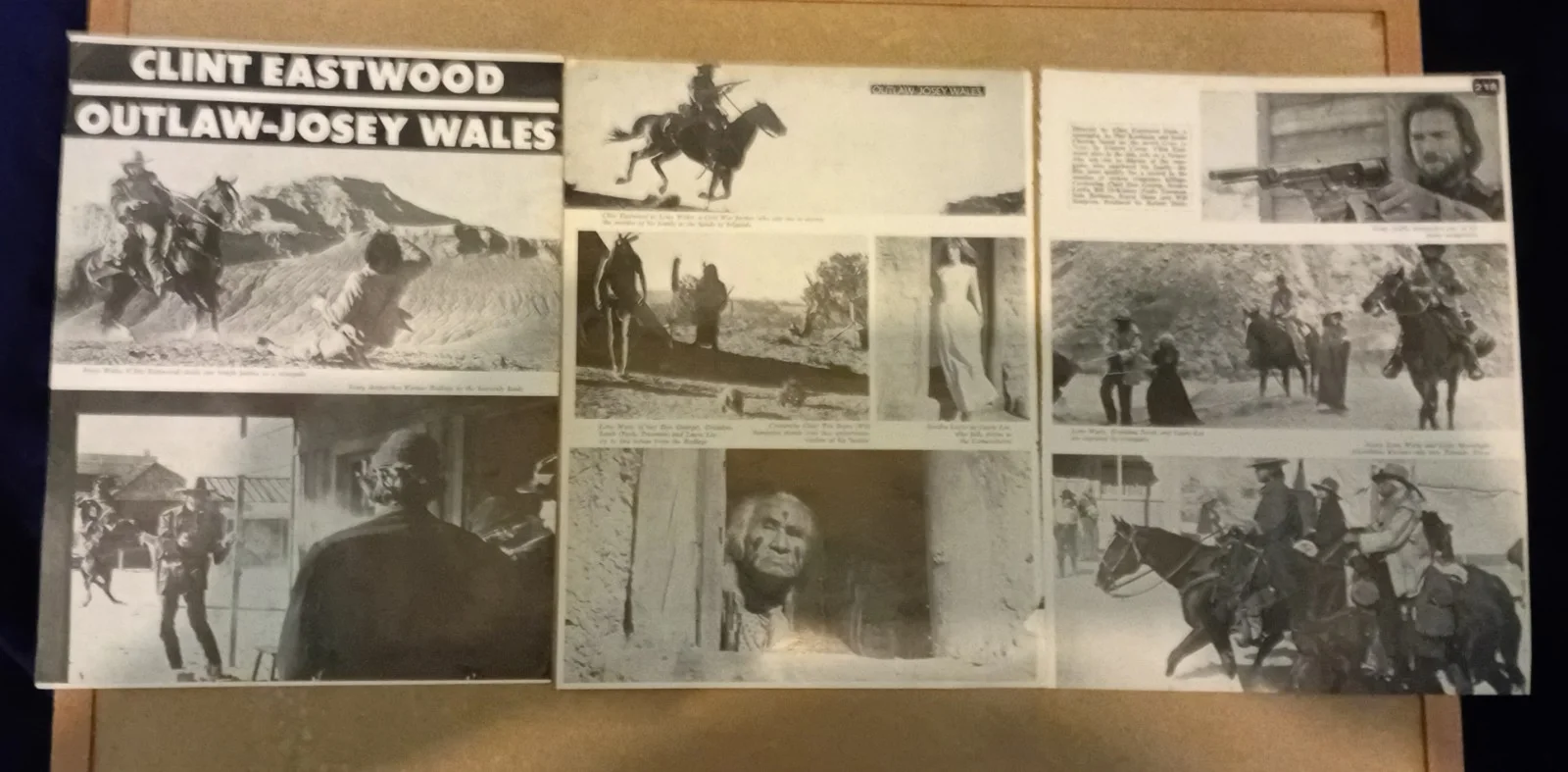 CLINT EASTWOOD WESTERN MOVIES MAGAZINE & NEWSPAPER CLIPPINGS, изображение 5