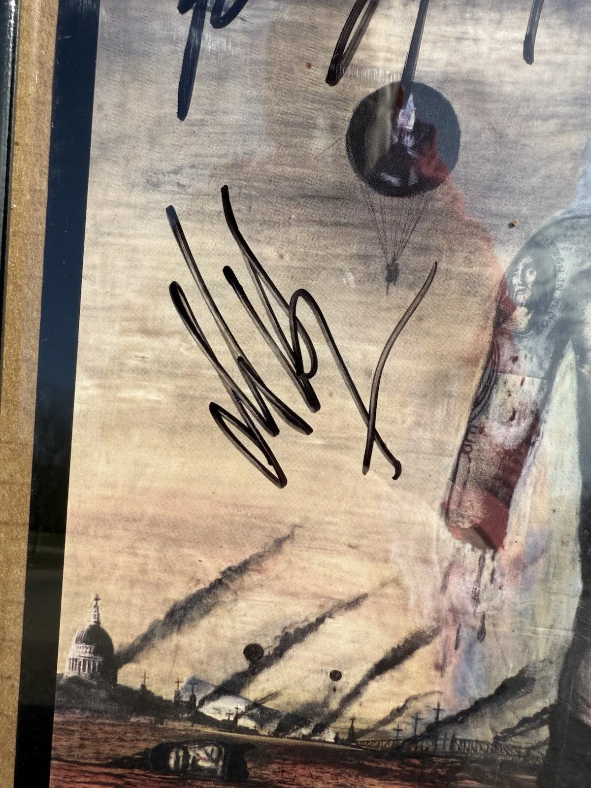 Slayer Christ Illusion 2006 Original 11x17 Autographed Poster Rockaway Auth, изображение 3