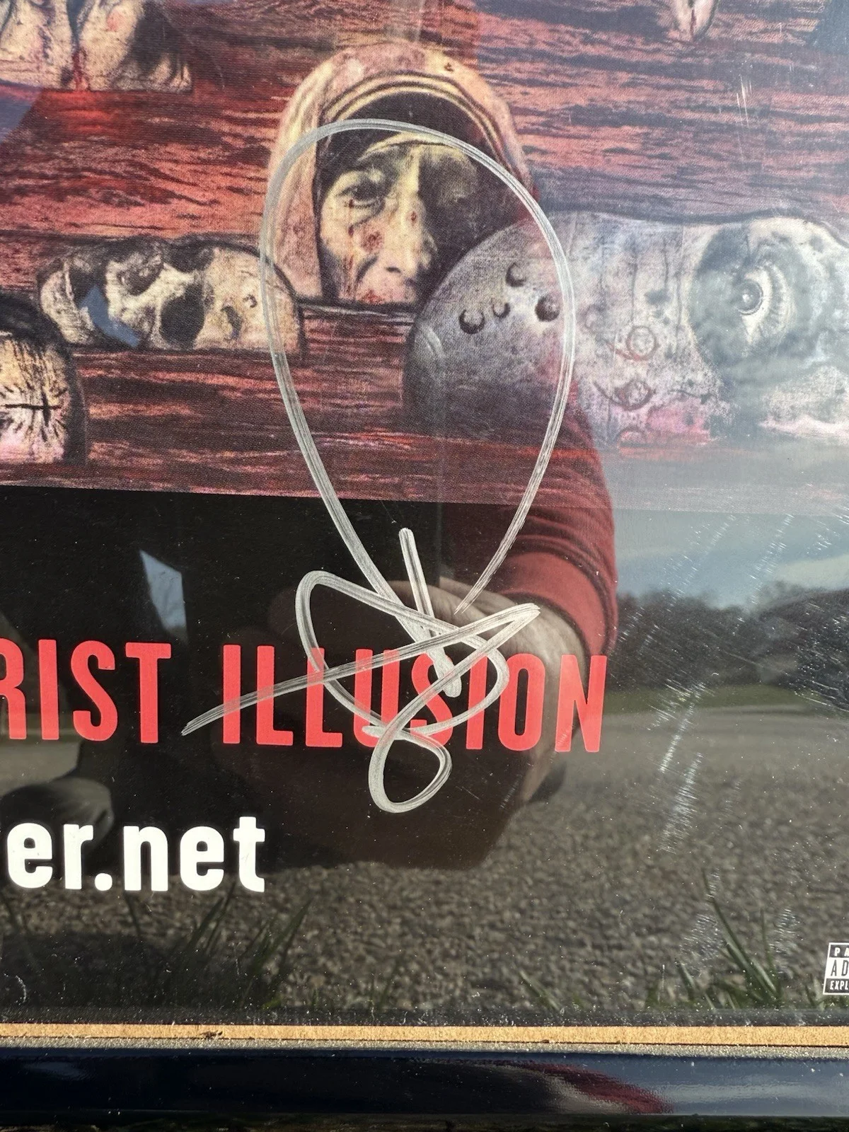 Slayer Christ Illusion 2006 Original 11x17 Autographed Poster Rockaway Auth, изображение 5