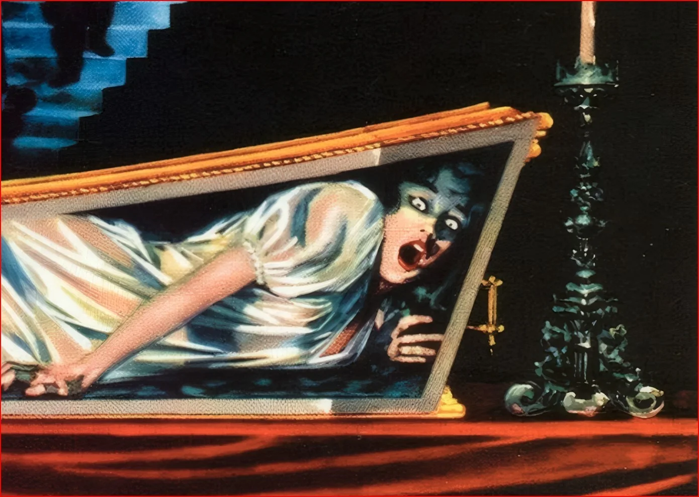 House Of Usher - 1960 Edgar Allan Poe Horror Restored 27.2" x 41" US One Sheet, изображение 5