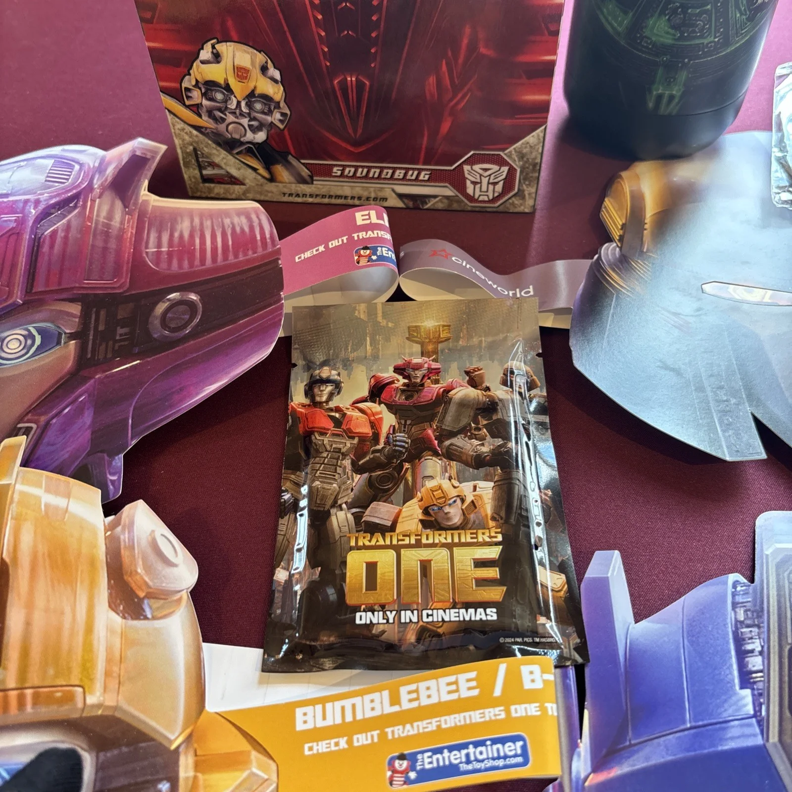 Transformers Film Memorabilia Bundle (One, Age Of Extinction, Rise The Beasts), изображение 3