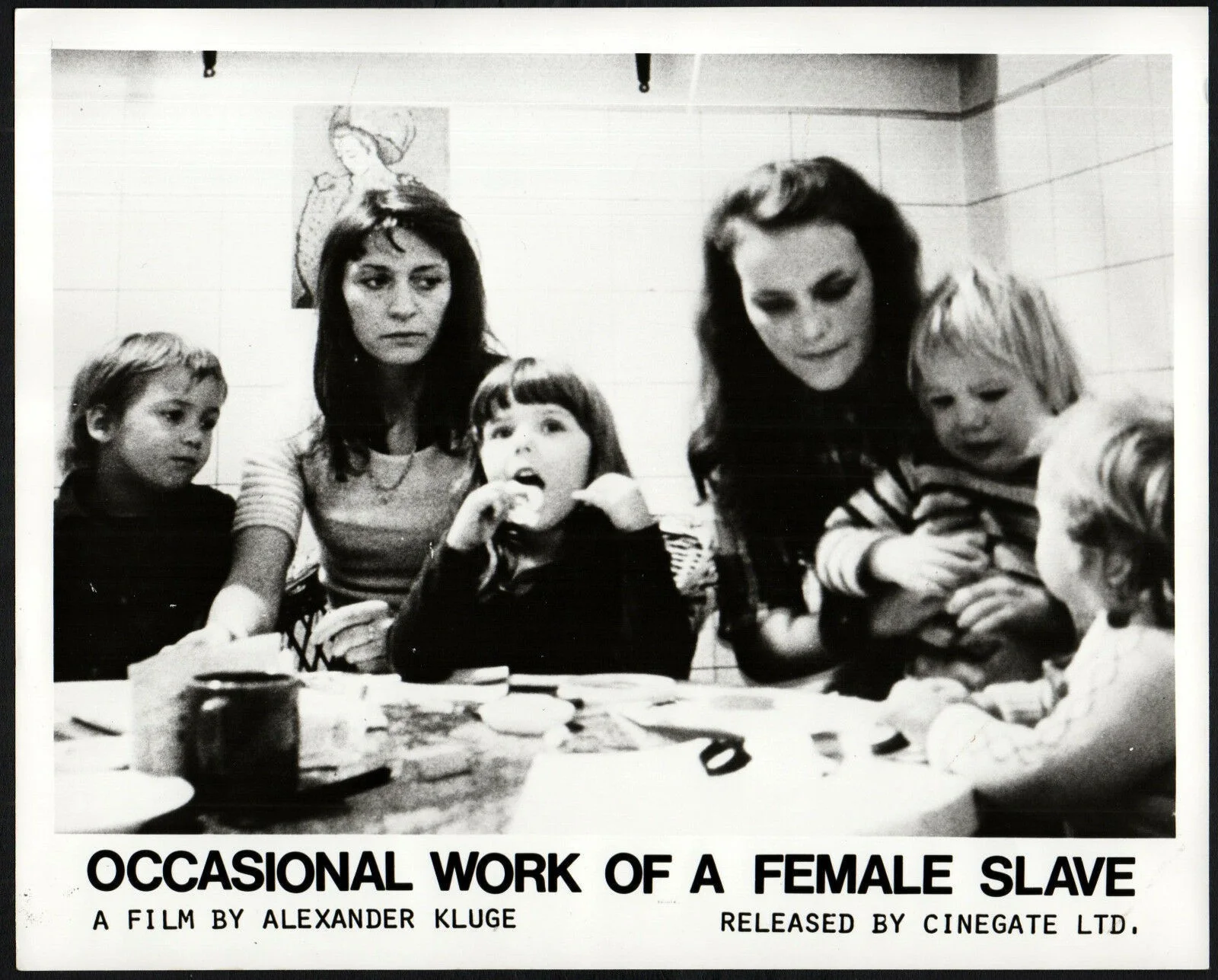 OCCASIONAL WORK OF A FEMALE SLAVE 1973 Alexander Kluge 2 10x8 STILLS, изображение 2