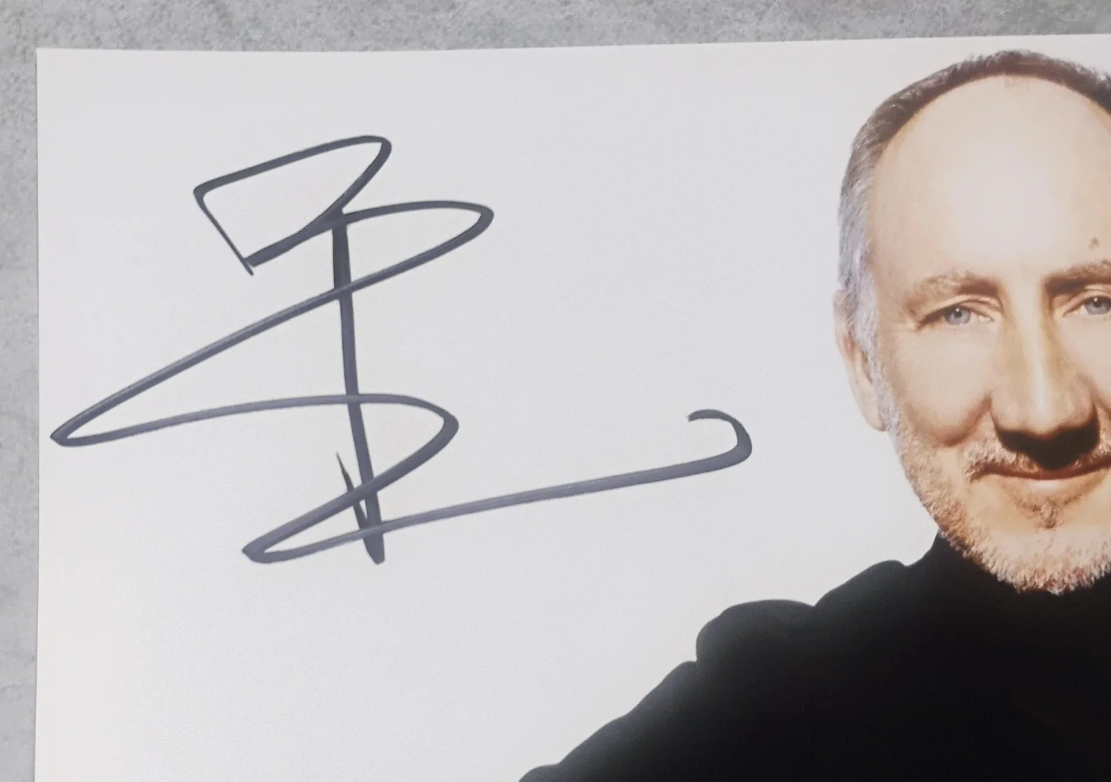 Pete Townshend Hand Signed 11x14 Photo BAS COA The Who NO US TARIFFS, image 3