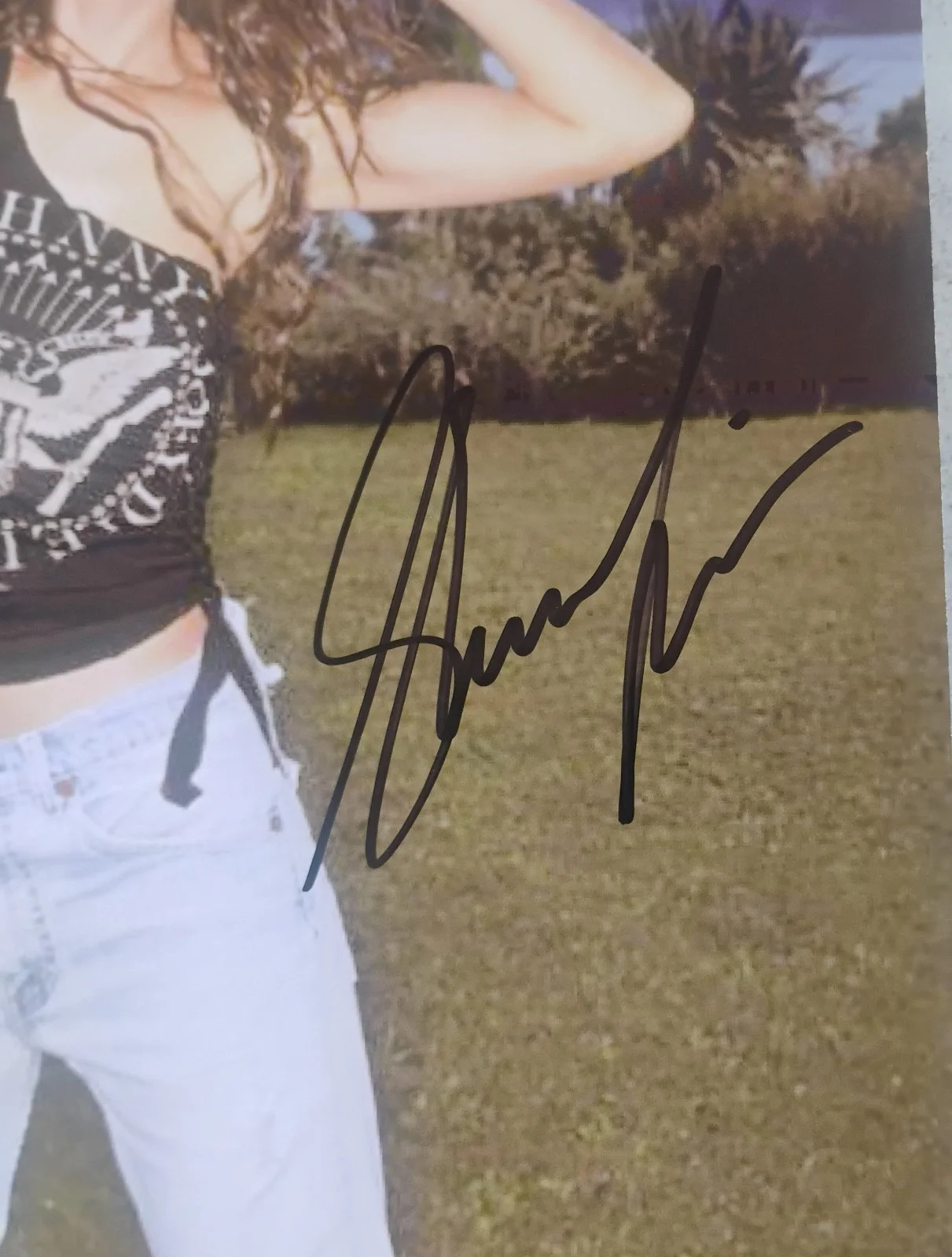 Shania Twain Hand Signed 8x10 Photo COA - NO US TARIFFS, image 3