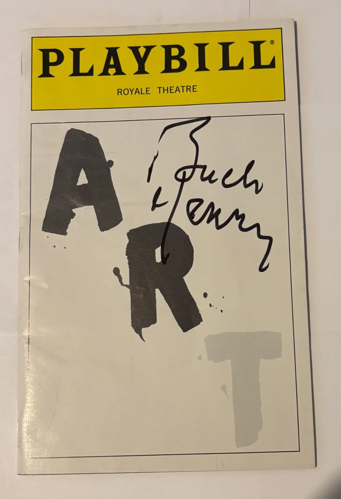 Buck Henry — Art- Playbill - Autograph- Buck Henry