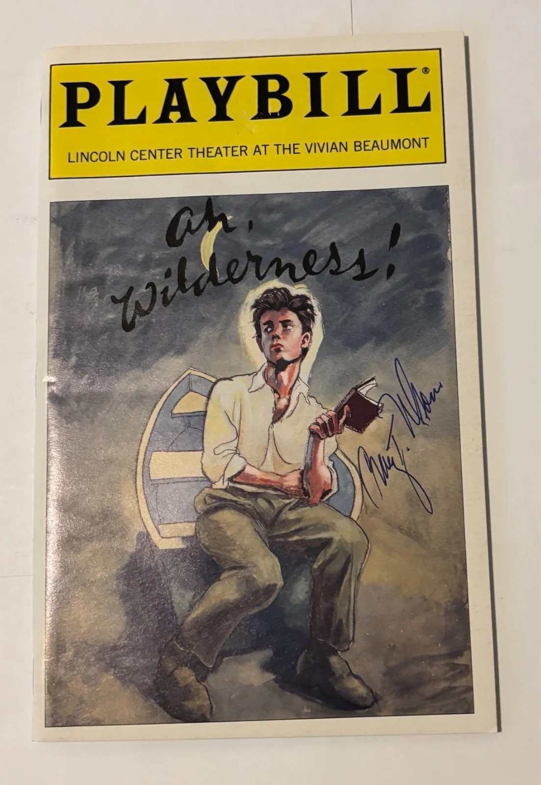 Craig T. Nelson — Ah Wilderness- Playbill - Autograph- Craig T. Nelson, image 2