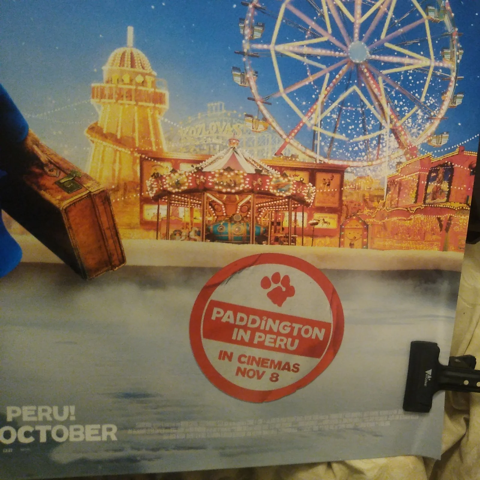 PADDINGTON 1 & 2 (2024) Original Quad Film Poster - Ben Whishaw, Hugh Bonneville, изображение 4