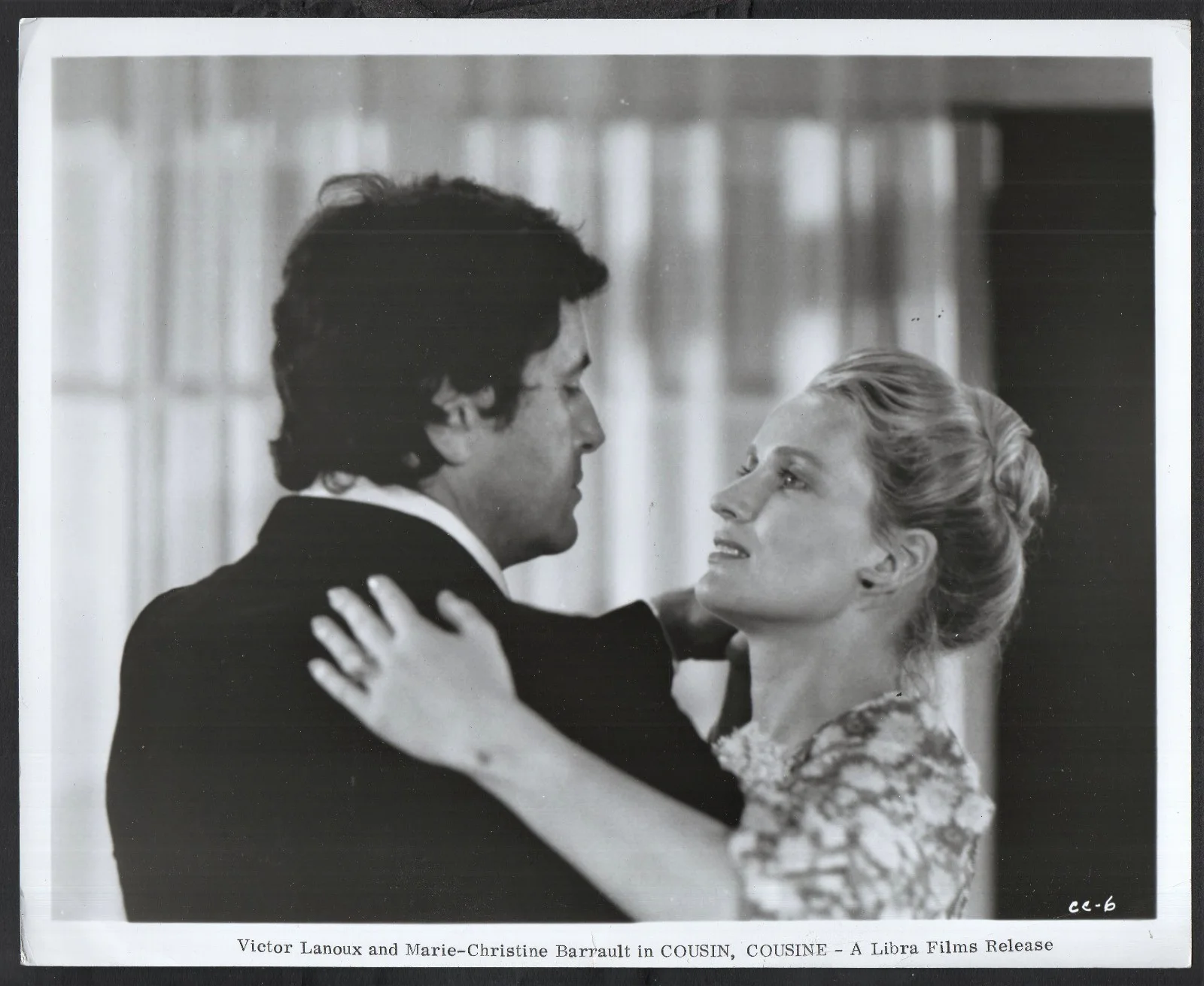 COUSIN, COUSINE 1975 Marie-Christine Barrault, Victor Lanoux 2 10x8 STILLS, изображение 2