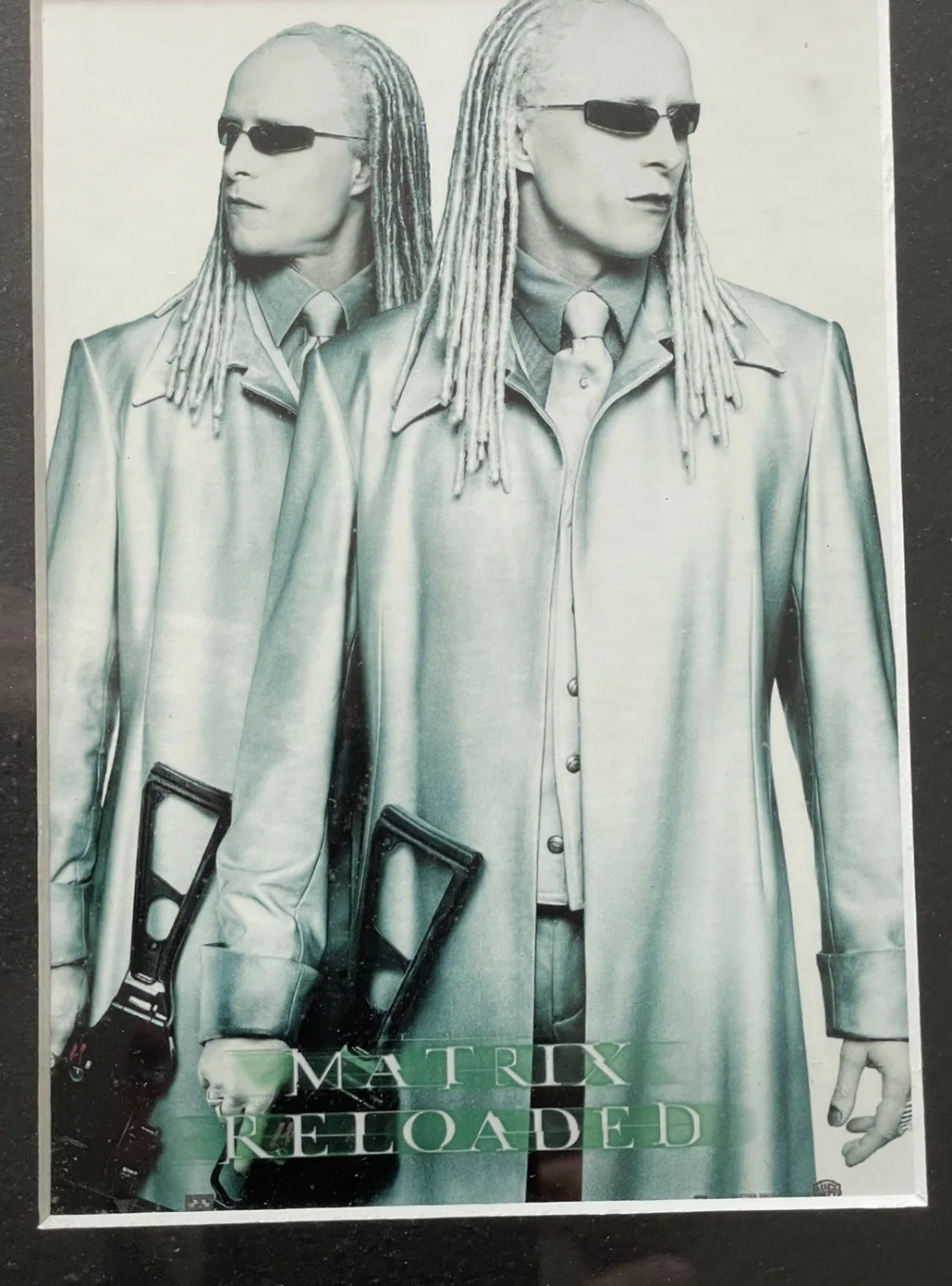 Matrix Reloaded Limited Edition Photo THE TWINS With Film Cell 180 of 500, изображение 4