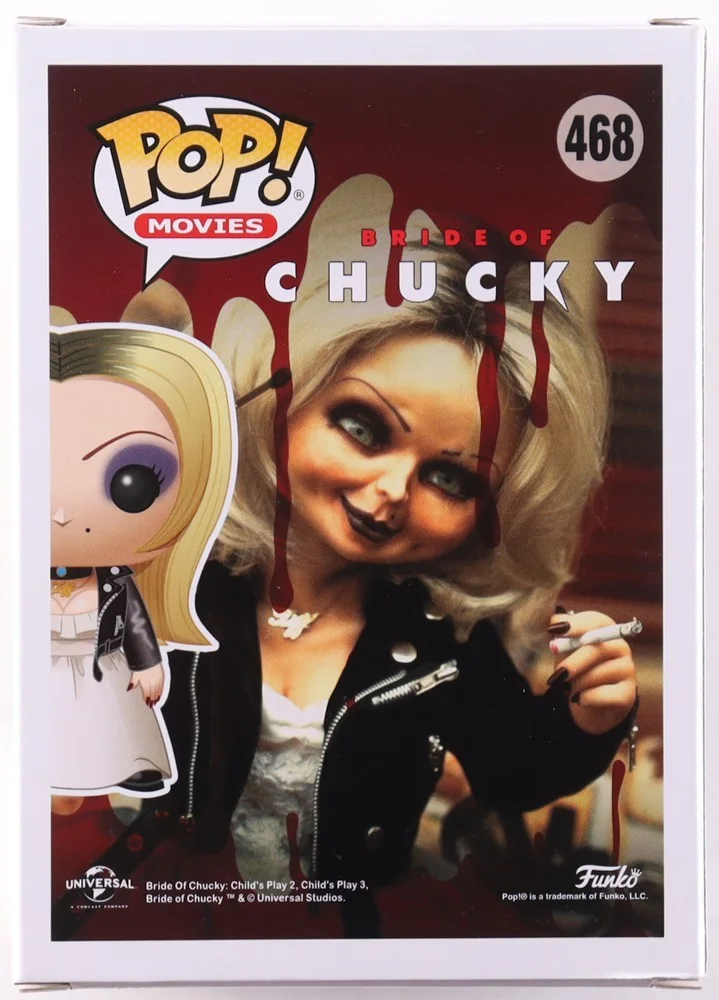 Jennifer Tilly — Jennifer Tilly signed Bride of Chucky Tiffany Funko Pop! 468 autograph JSA, image 2