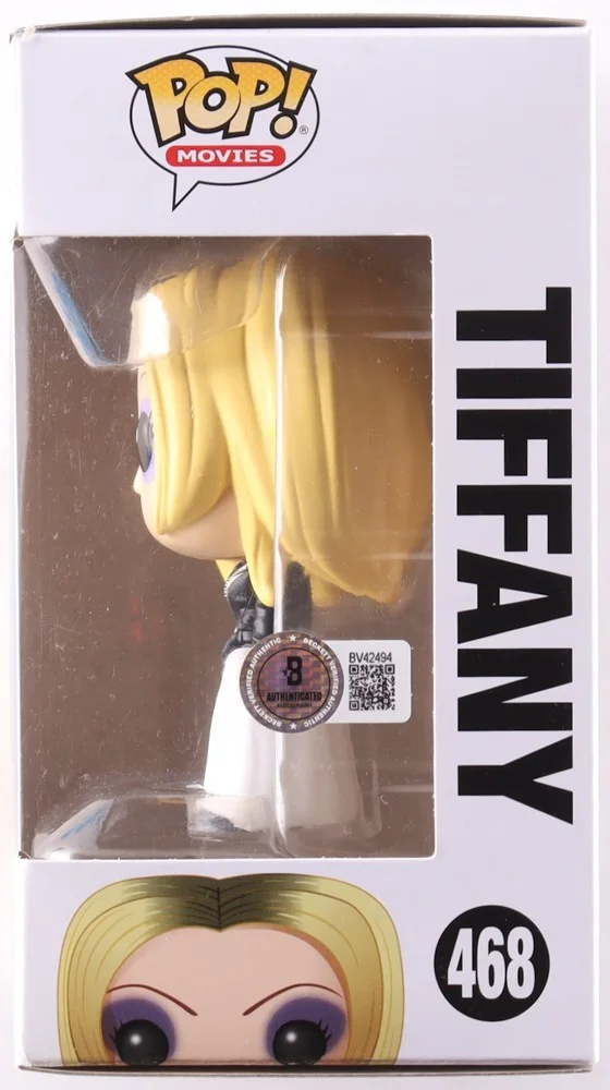 Jennifer Tilly — Jennifer Tilly signed Bride of Chucky Tiffany Funko Pop! 468 autograph JSA, image 3