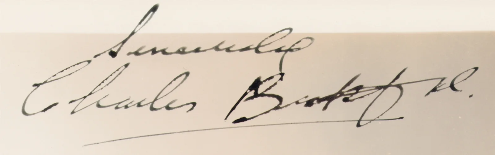 Foto firmada con autógrafo de Charles Bickford (muerto 1967) 8x10 - CANCIÓN DE BERNADETTE, изображение 2