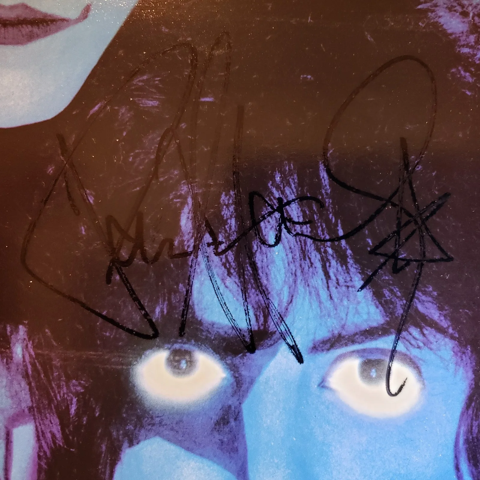 Álbum LP Kiss Ace Frehley Eric Carr Firmado Autografiado Criaturas de la Noche, изображение 5