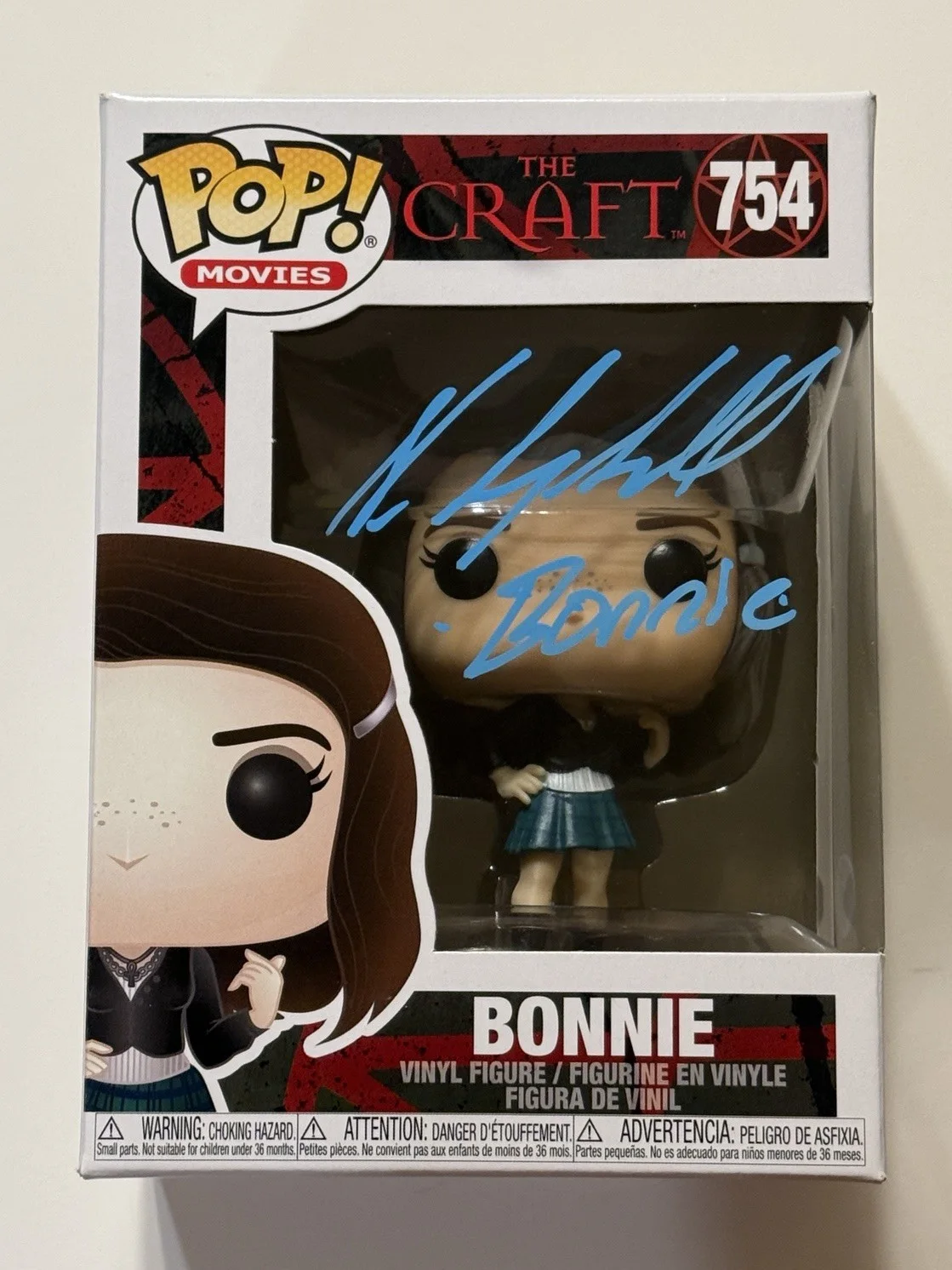 Neve Campbell — Neve Campbell SIGNED The Craft FUNKO POP Bonnie EXACT PROOF JSA COA Scream B