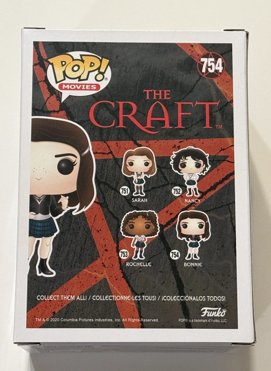 Neve Campbell — Neve Campbell SIGNED The Craft FUNKO POP Bonnie EXACT PROOF JSA COA Scream B, изображение 4