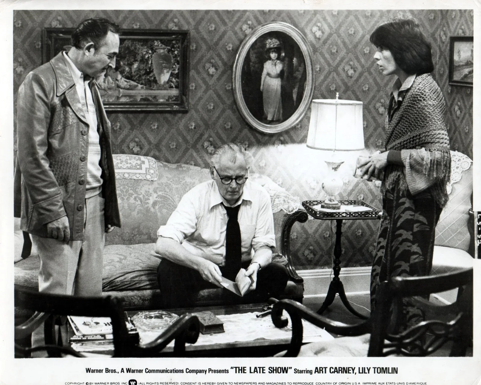 LATE SHOW 1977 Art Carney Lily Tomlin John Considine 5 10x8 STILLS, изображение 4