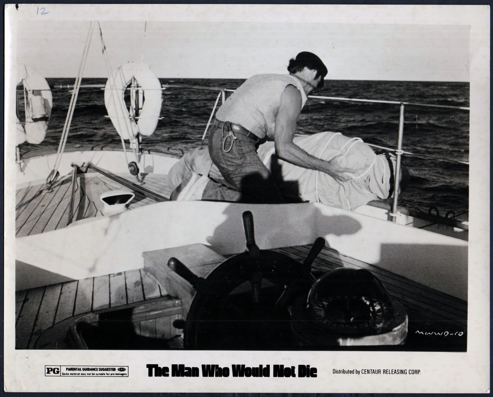MAN WHO WOULD NOT DIE 1975 Dorothy Malone, Aldo Ray 12 10x8 STILLS, image 2