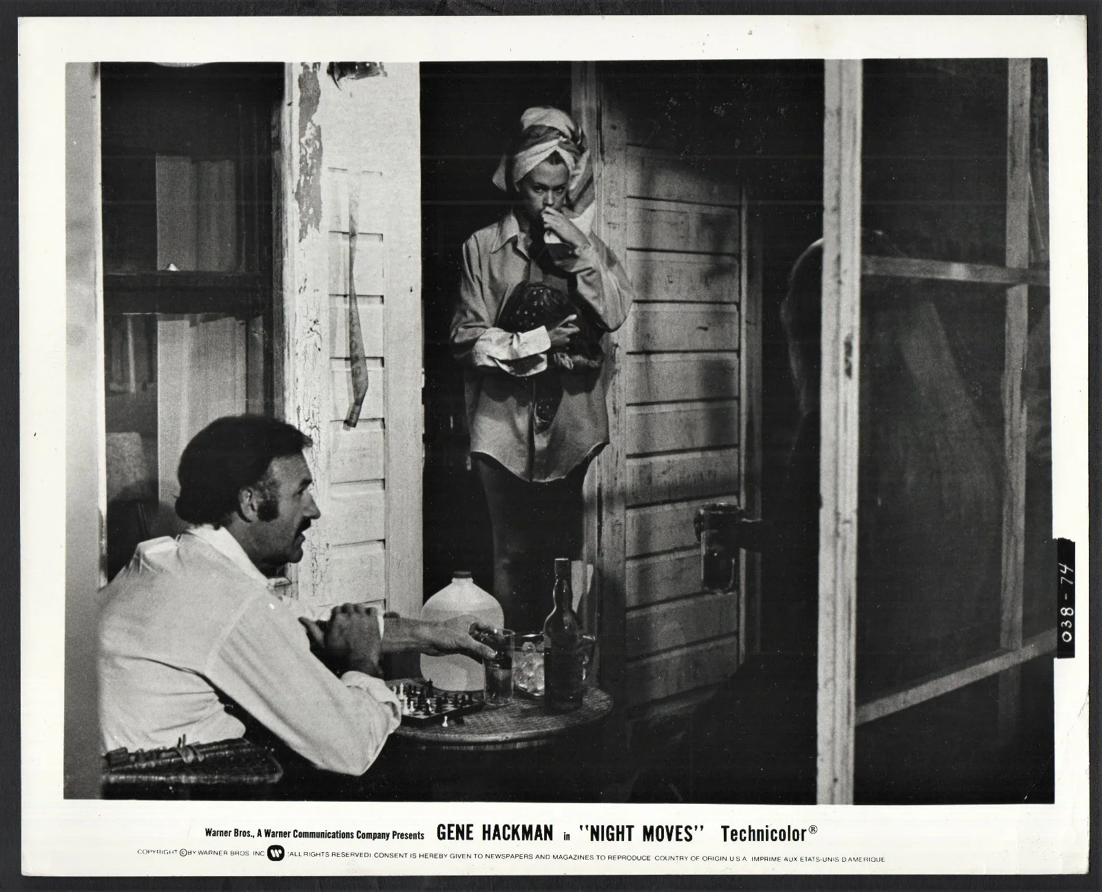NIGHT MOVES 1975 Gene Hackman, Janet Ward, Melanie Griffith 5 10x8 STILLS, image 4