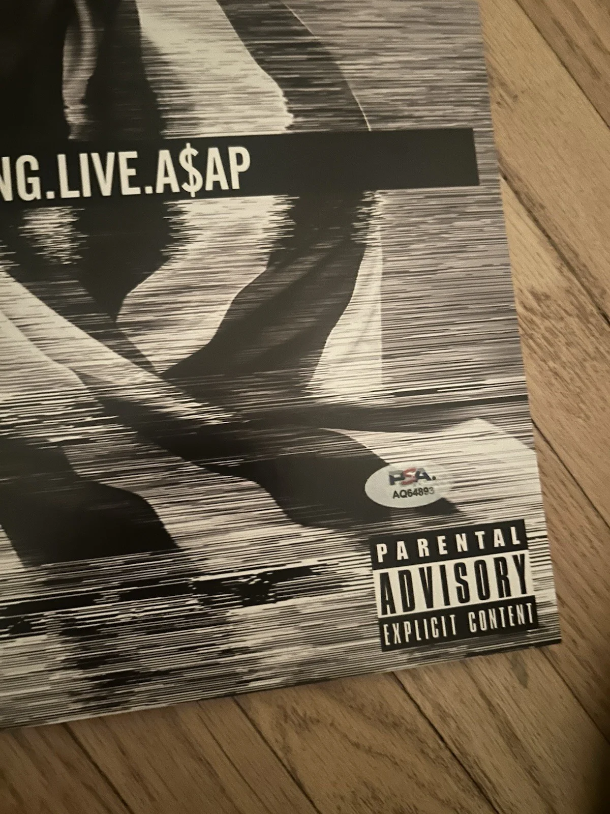 Asap Rocky Signed Autographed Long Live A$AP Vinyl Album PSA/DNA COA RIHANNA, изображение 2