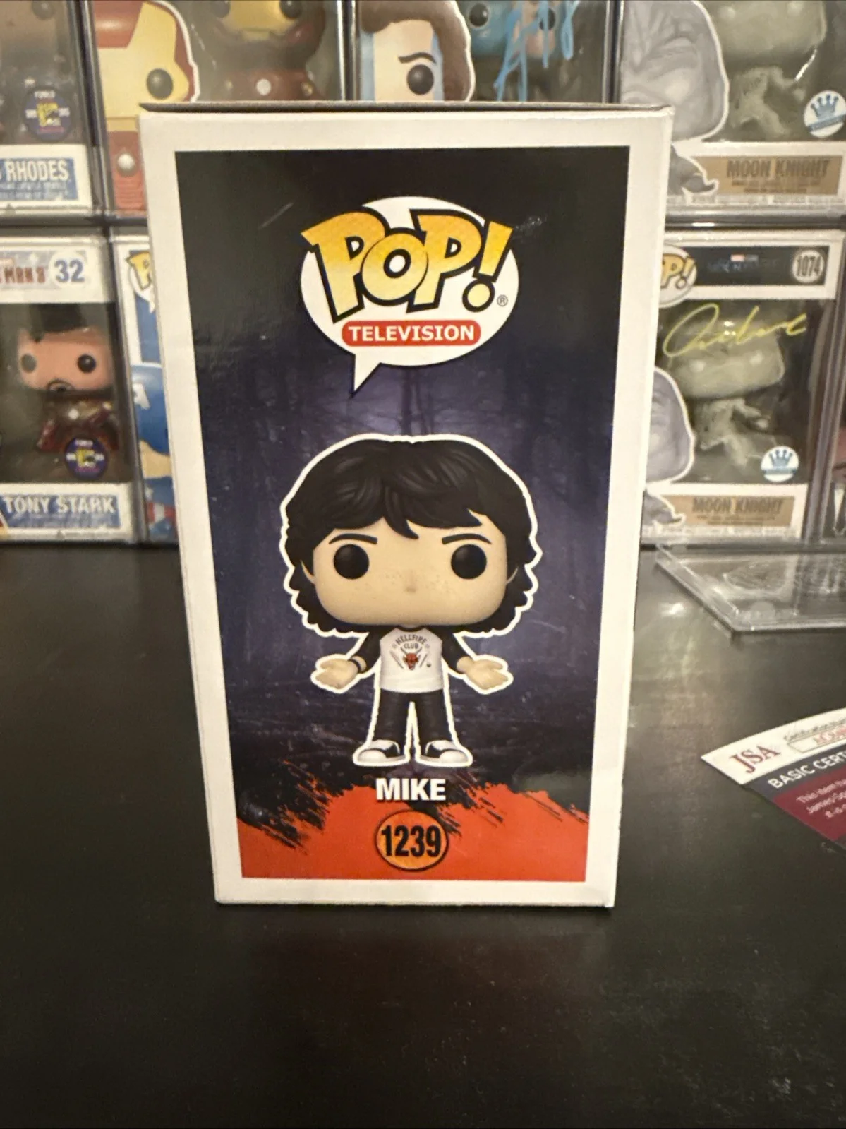 Finn Wolfhard — Finn Wolfhard Autographed Mike Stranger Things Funko Pop 1239 Jsa Certified, изображение 4