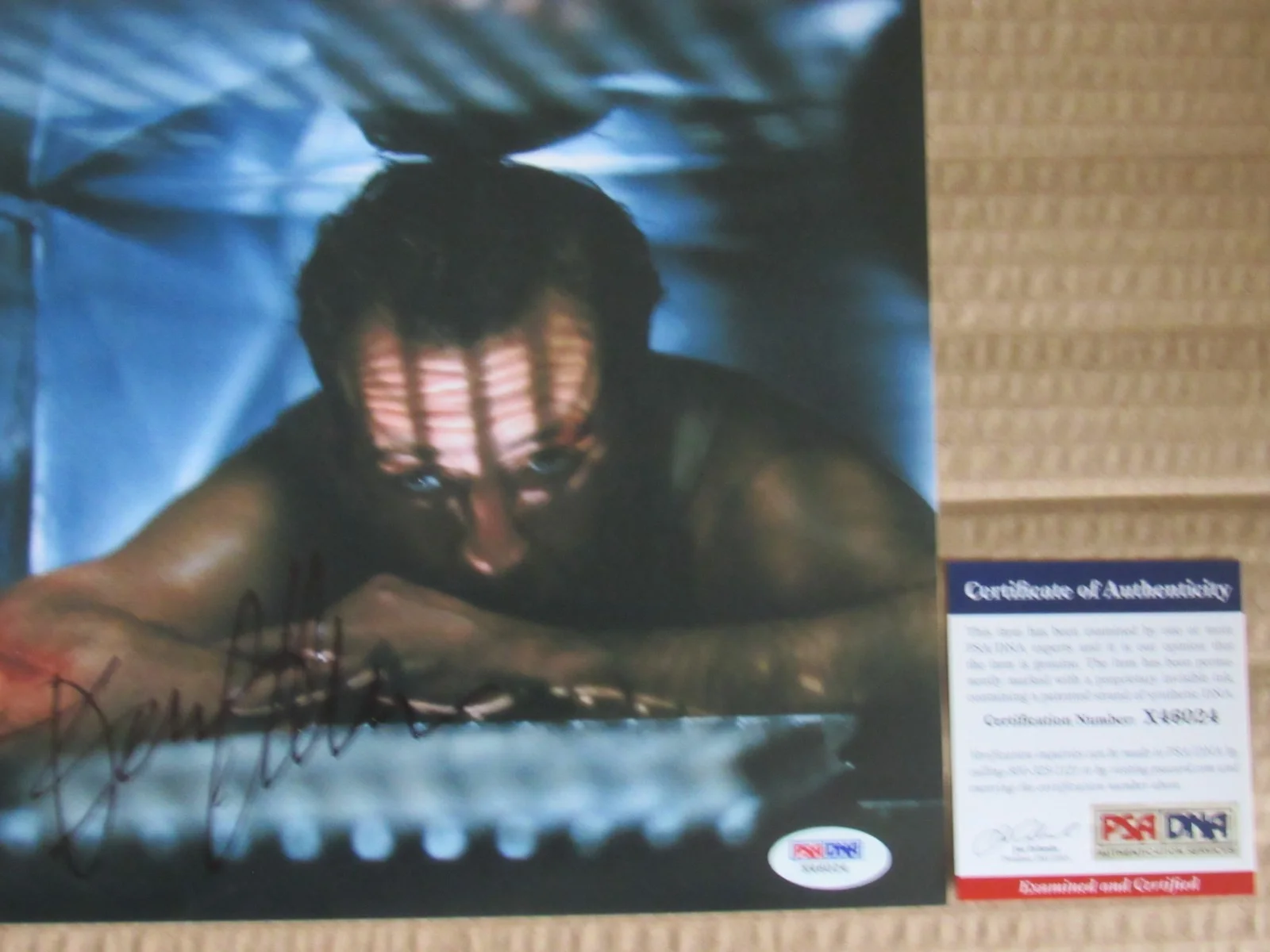 Bruce Willis "Die Hard" signed 8x10 Photo + Authentication, image 2