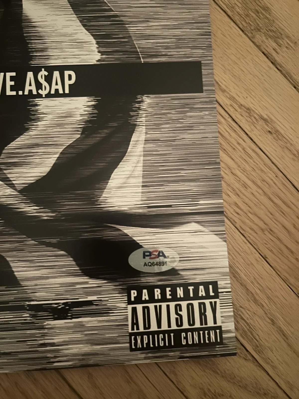 Asap Rocky Signed Autographed Long Live A$AP Vinyl Album PSA/DNA COA RIHANNA, изображение 2