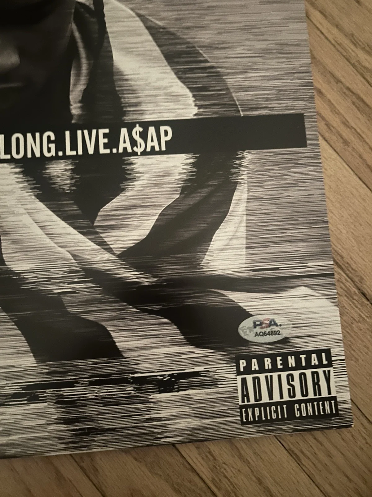 Asap Rocky Signed Autographed Long Live A$AP Vinyl Album PSA/DNA COA RIHANNA, изображение 2
