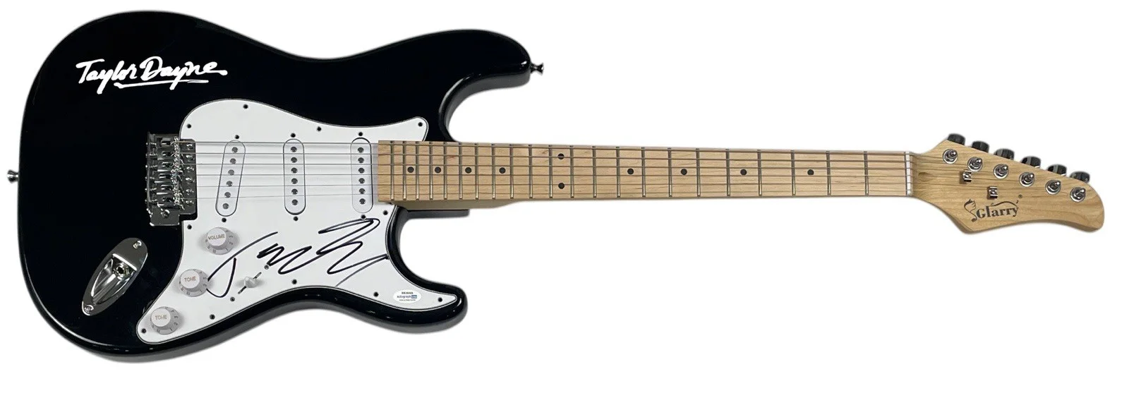 Taylor Dayne Signed Autograph Electric Guitar Tell It To My Heart Singer ACOA, изображение 2