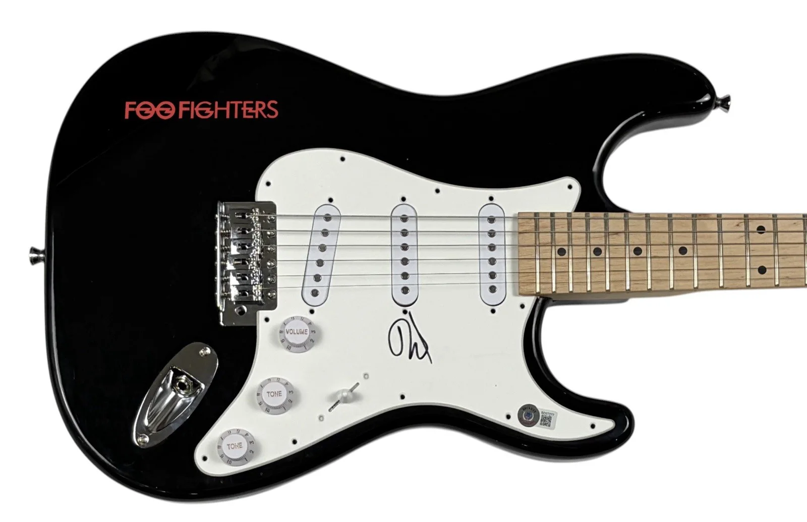 Dave Grohl Foo Fighters Signed Autograph Electric Guitar Nirvana Beckett COA, image 2