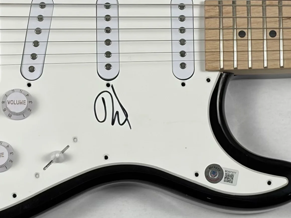 Dave Grohl Foo Fighters Signed Autograph Electric Guitar Nirvana Beckett COA, image 4