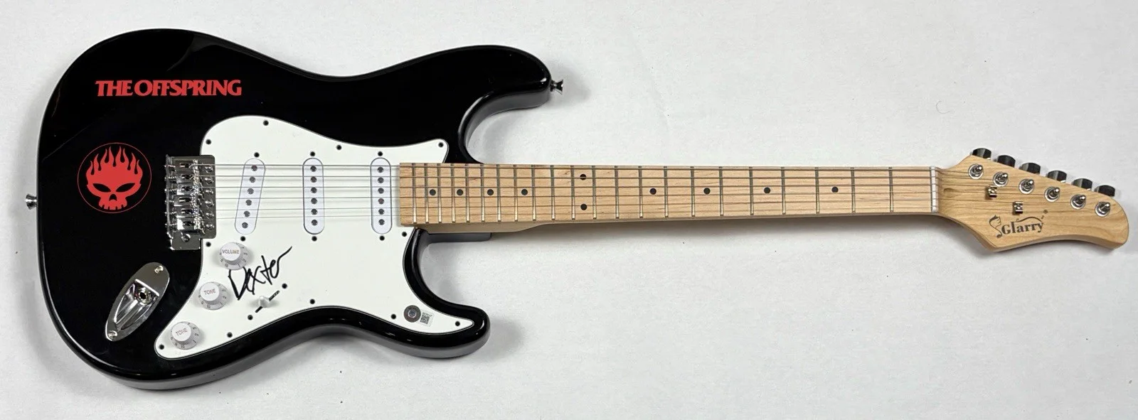 Dexter Holland THE OFFSPRING Signed Autograph Electric Guitar Singer Beckett COA, image 3