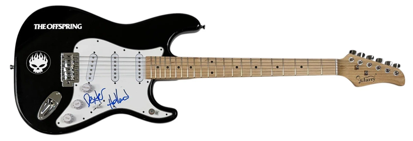 Dexter Holland The Offspring Signed Autograph Electric Guitar Singer Beckett COA, image 2