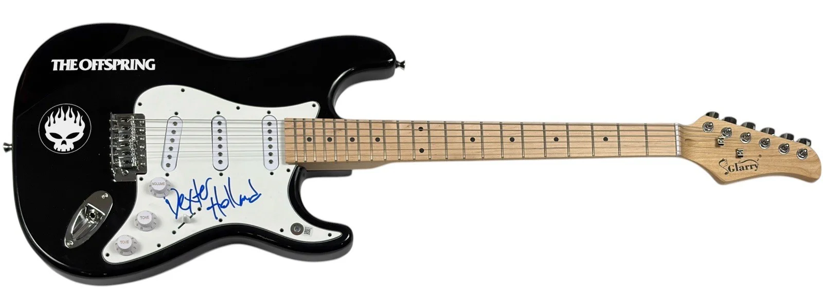 Dexter Holland The Offspring Signed Autograph Electric Guitar Singer Beckett COA, image 5