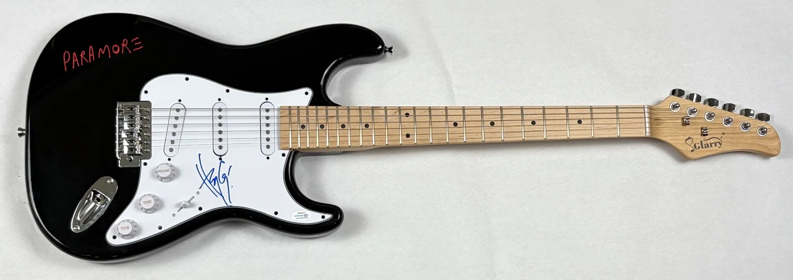 Paramore Hayley Williams Signed Autograph Electric Guitar Band Singer ACOA COA, image 3