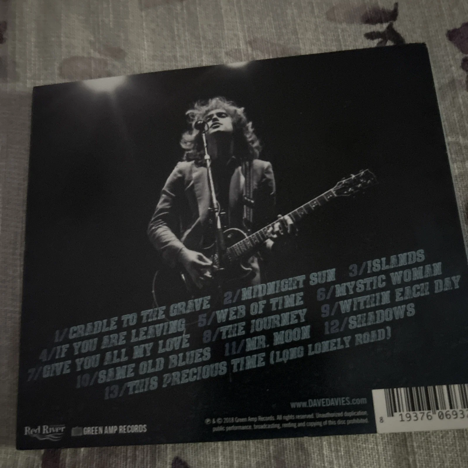 Dave Davies Signed Cd Decade The Kinks, image 3