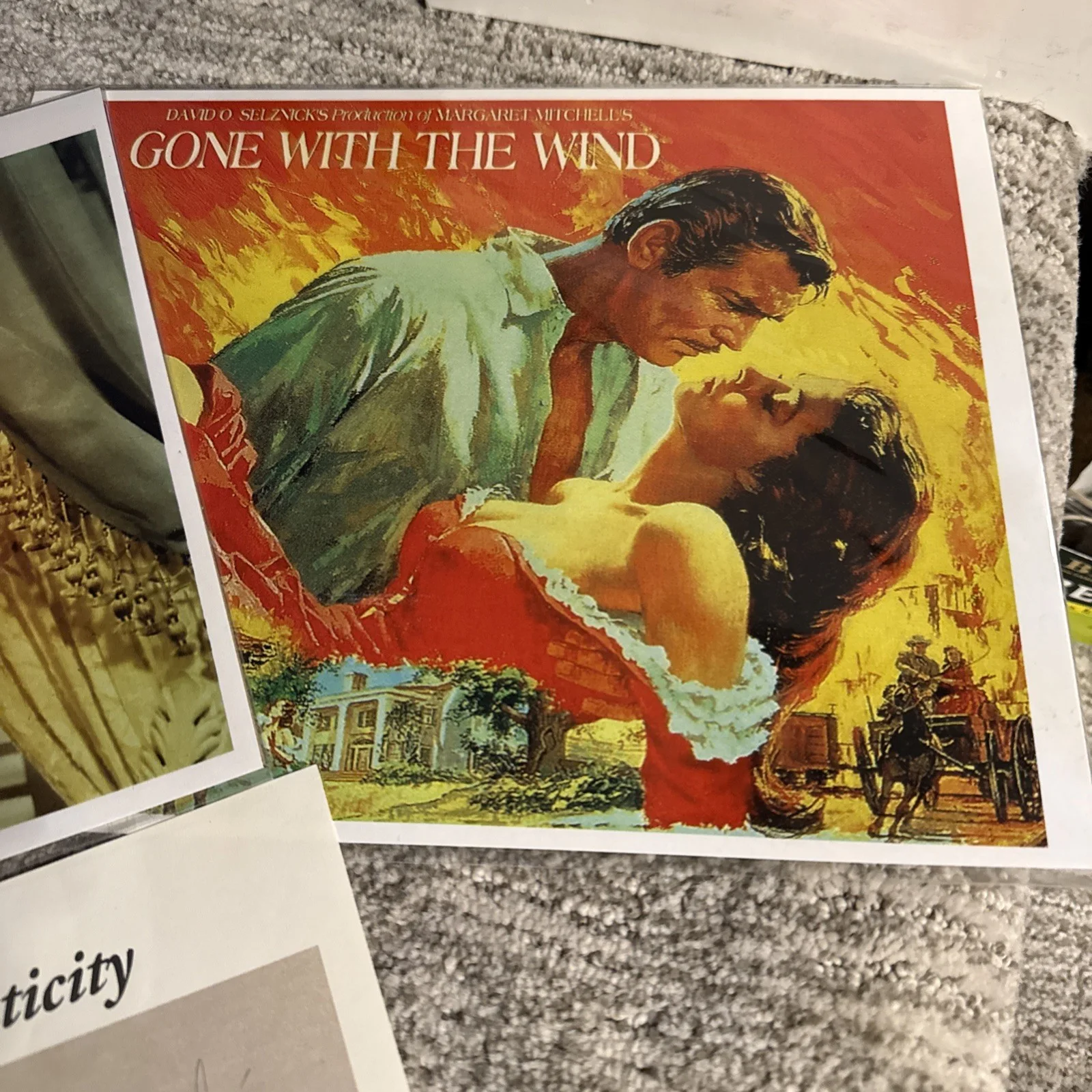 Clark Cable, Vivian Leigh — Gone With The Wind Clark Gable & Vivian Leigh SIGNED JSA Photo Lot Included, изображение 4