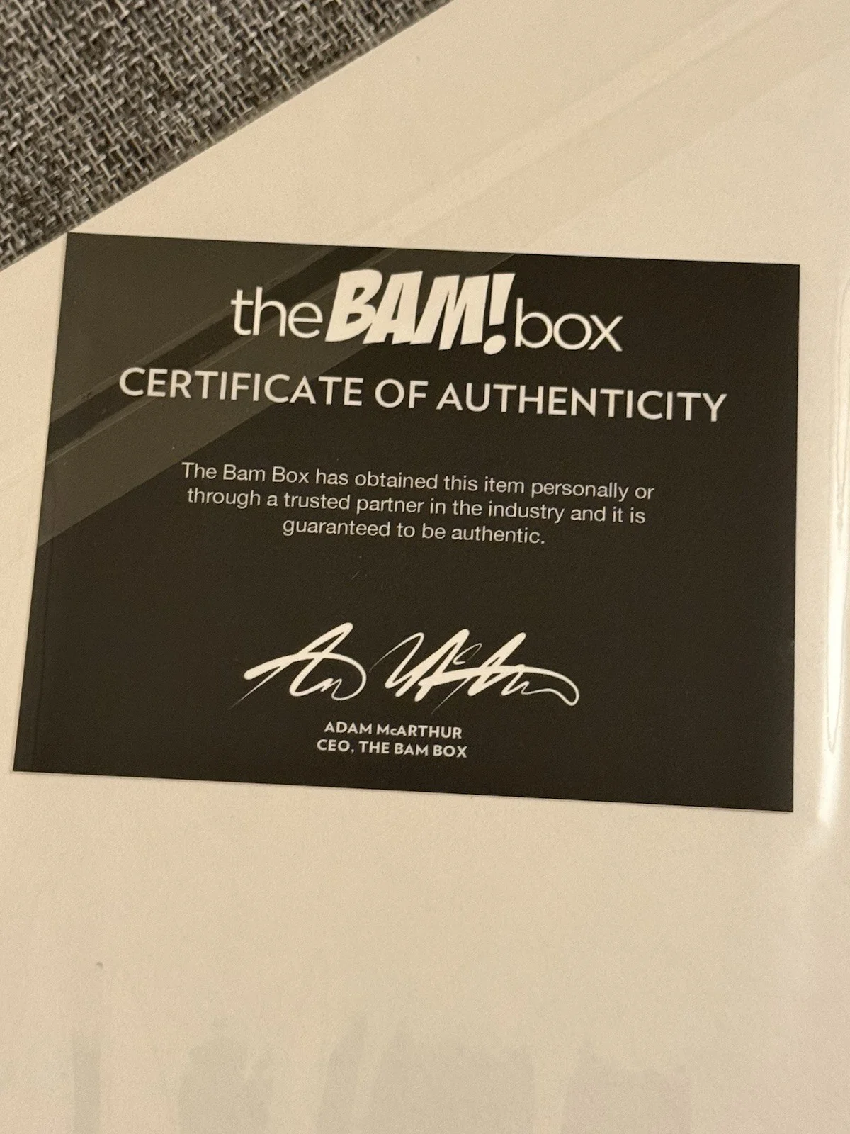 Autographed Horror Movie Art Print BAM Box Leatherface Michael Myers 1773/2500, изображение 4