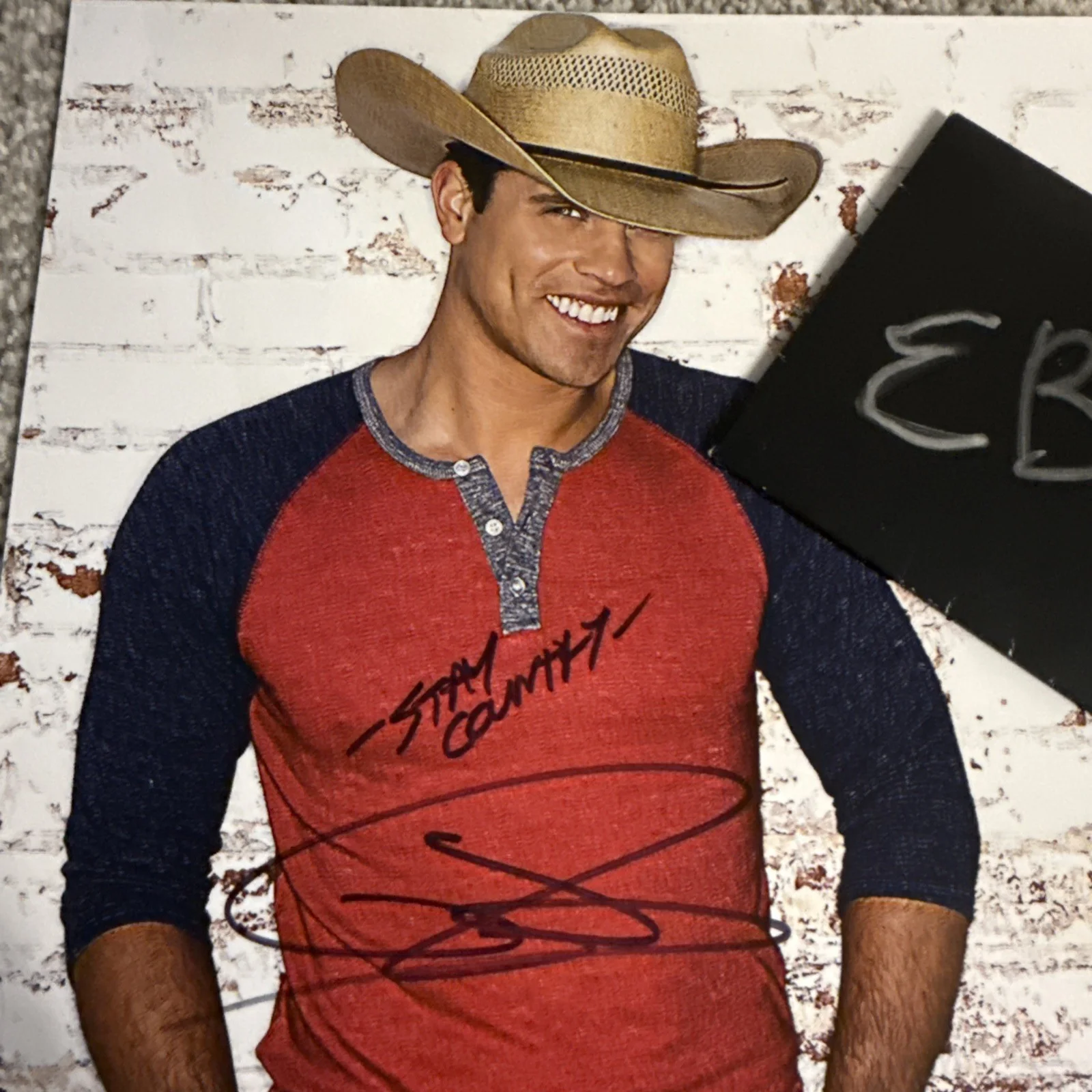Dustin Lynch Signed 8x10 Photo 'Thinking 'Bout You' Country Singer PSA COA, изображение 3